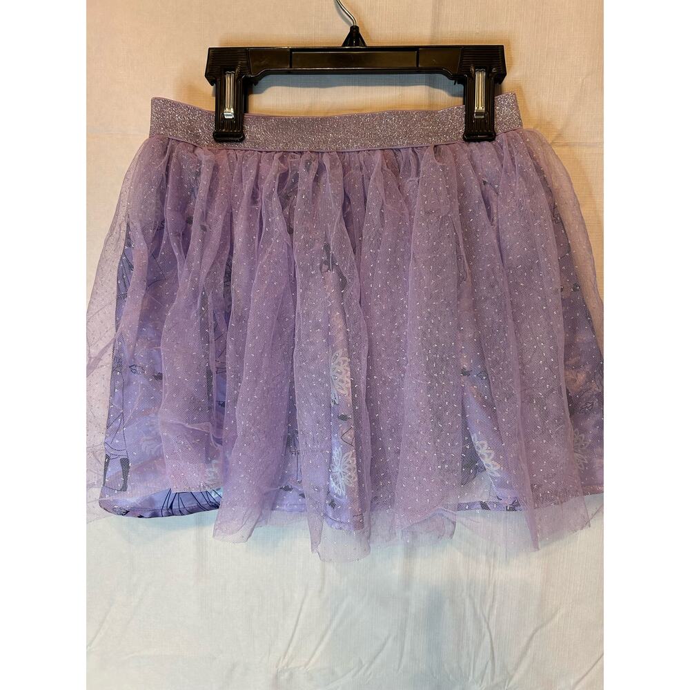NWT Large 10/12 Frozen II Tutu Skirt Purple Girl's